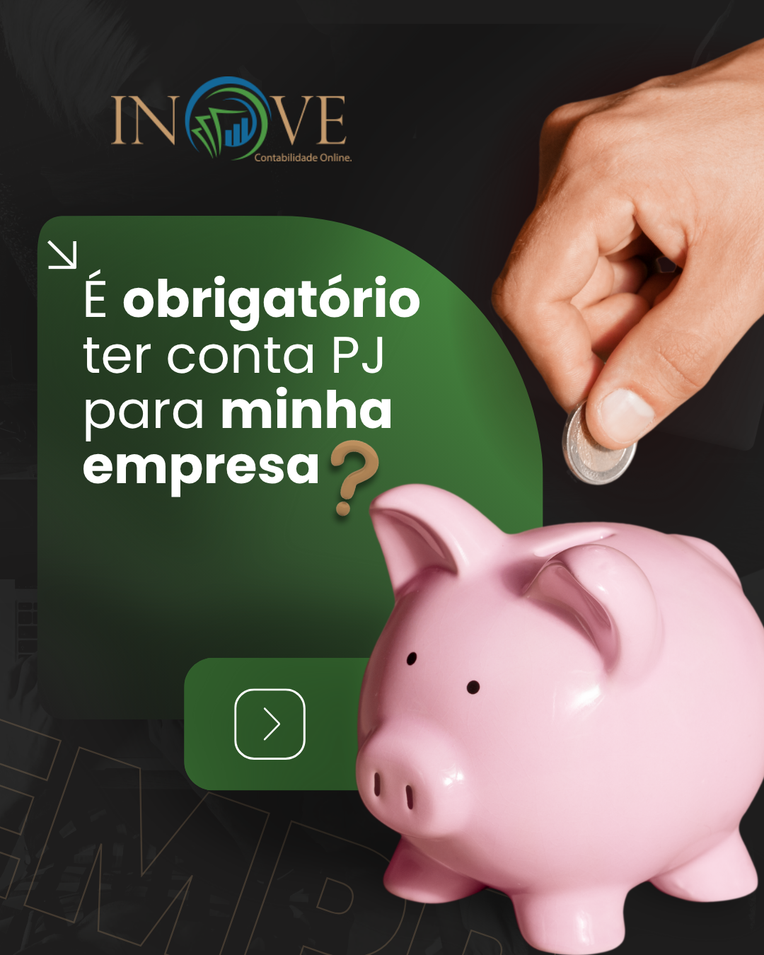 OBRIGADO TER CONTA PJ